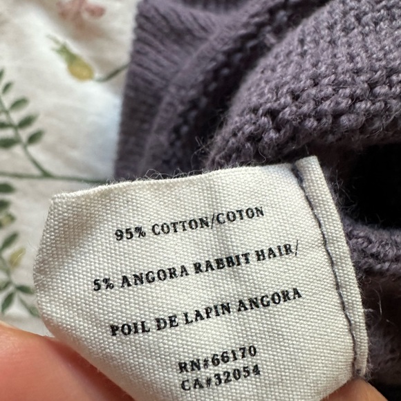Sparrow. Size M sweater. Dusky purple colour. - Picture 4 of 4